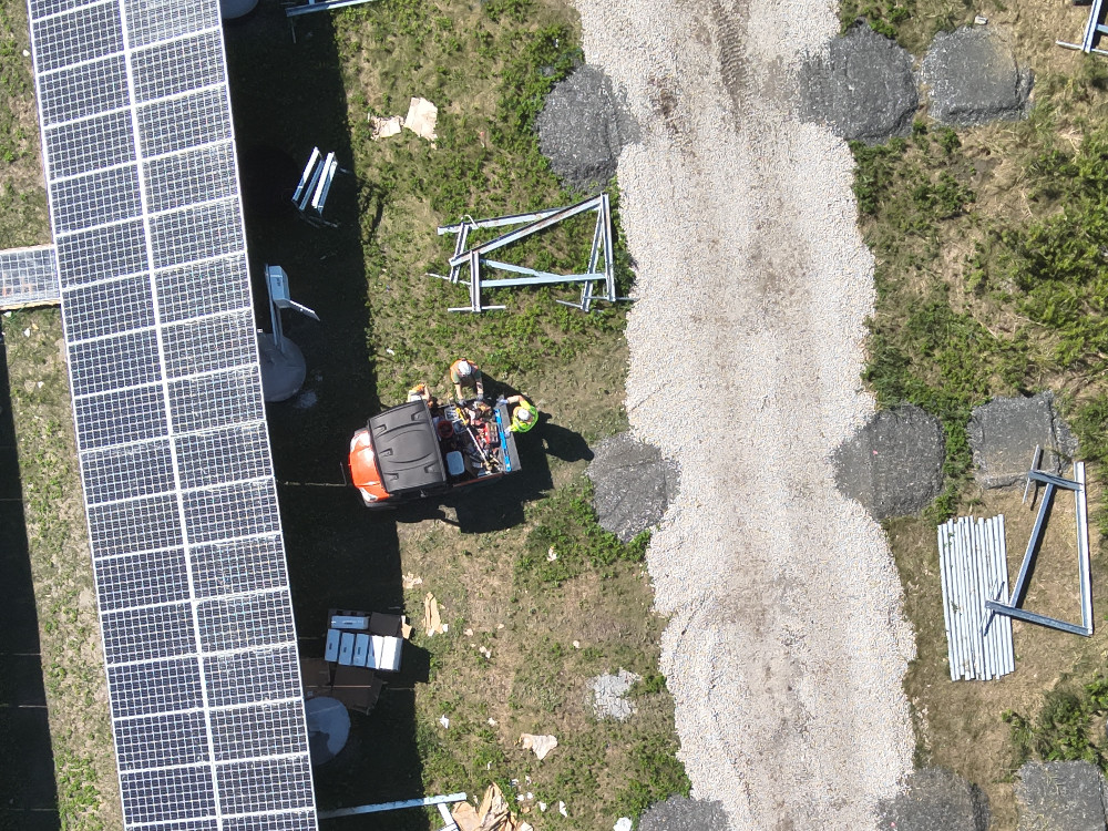 Track construction with DAILY drone scans.